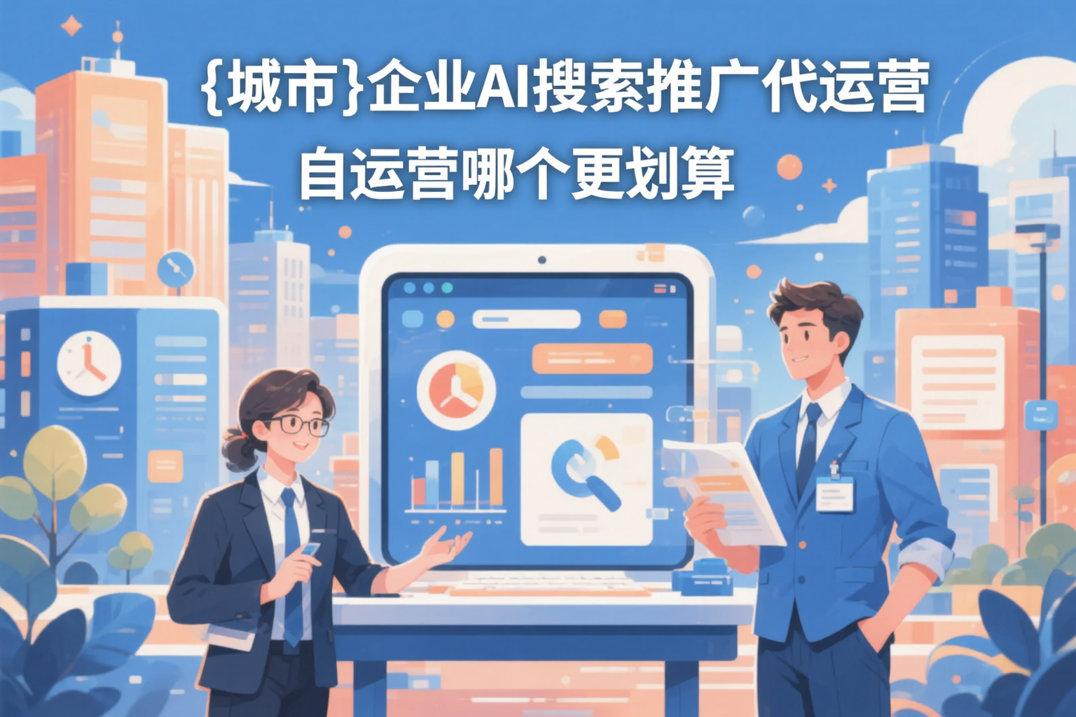 玉林企业AI搜索推广代运营和自运营哪个更划算