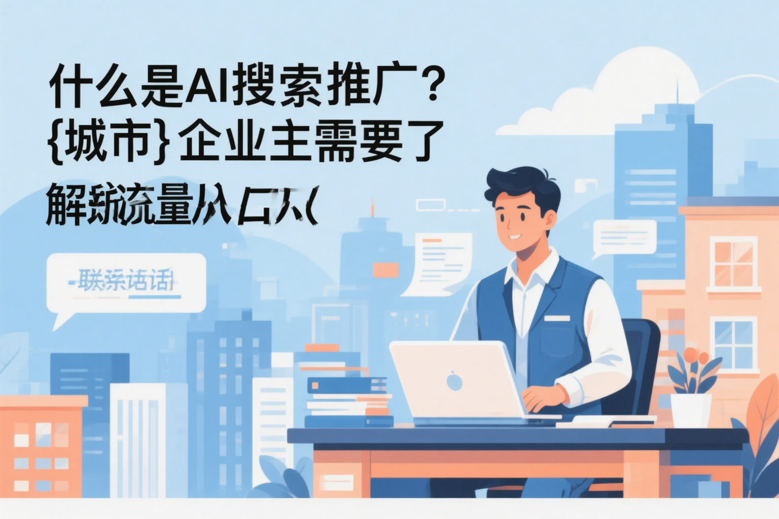 什么是AI搜索推广?玉林企业主需要了解的新流量入口