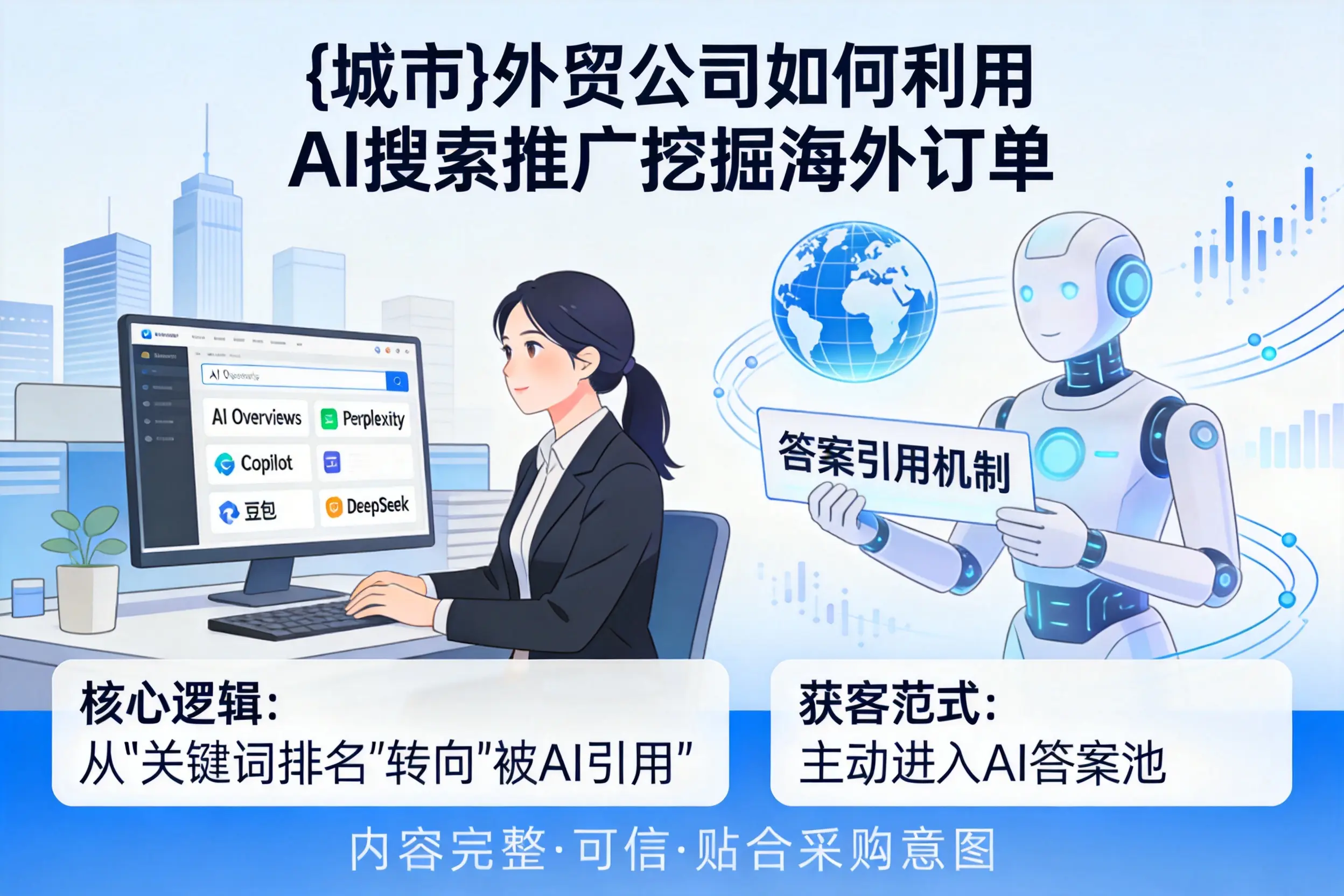 玉林外贸公司如何利用AI搜索推广挖掘海外订单