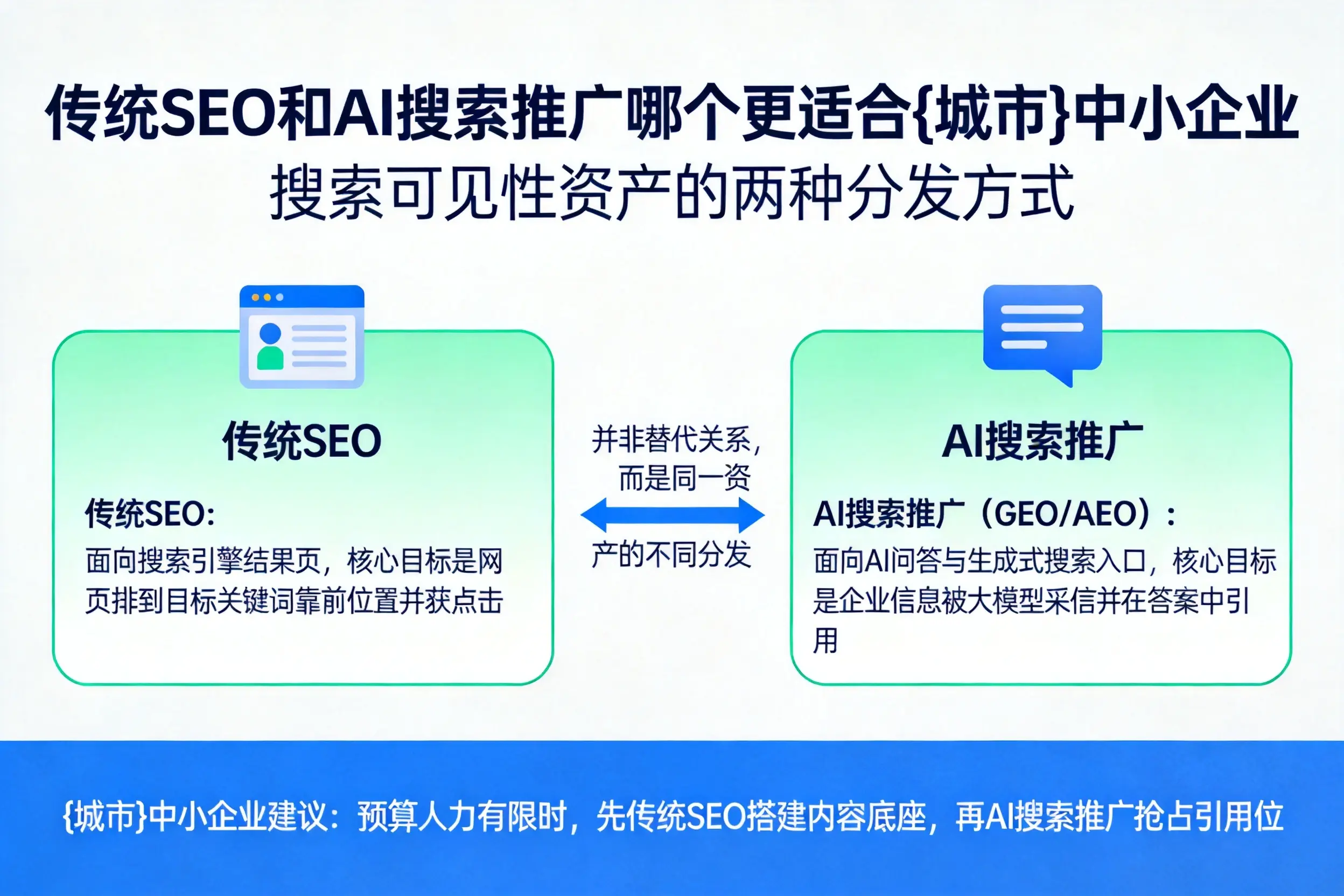 传统SEO和AI搜索推广哪个更适合玉林中小企业